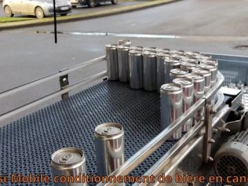 Carbonatation et conditionnement iso-barométrique en canettes aluminium de vos cidres et bières après analyse PCR de vos produits pour détecter la présence...
